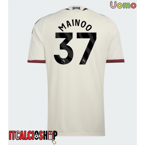 Manchester United Kobbie Mainoo #37 Terza Maglia 2026-27 Manica Corta